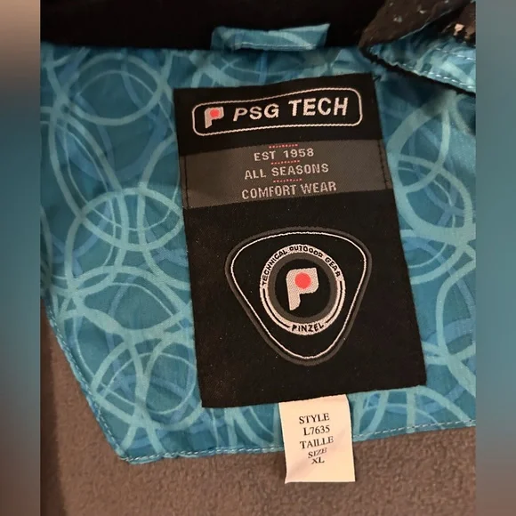 Blue fleeced lined Jacket - Picture 5 of 6